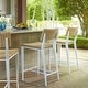 preview thumbnail 2 of 13, Uttermost Calbas White Outdoor Stool