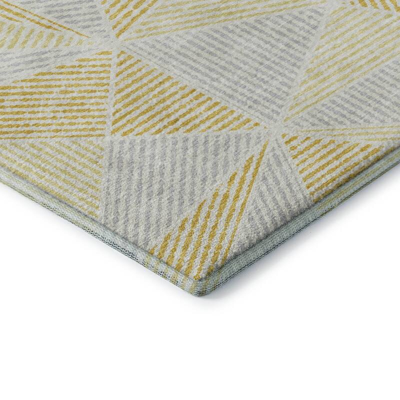 Premium Washable Super Soft Contemporary Mosaic Mayfield Rug