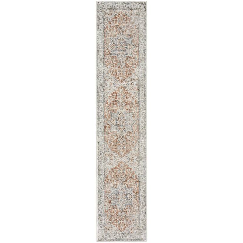 Seqir Power Loomed Traditional Area Rug By HomeRoots - 120' X '26' X '0.25