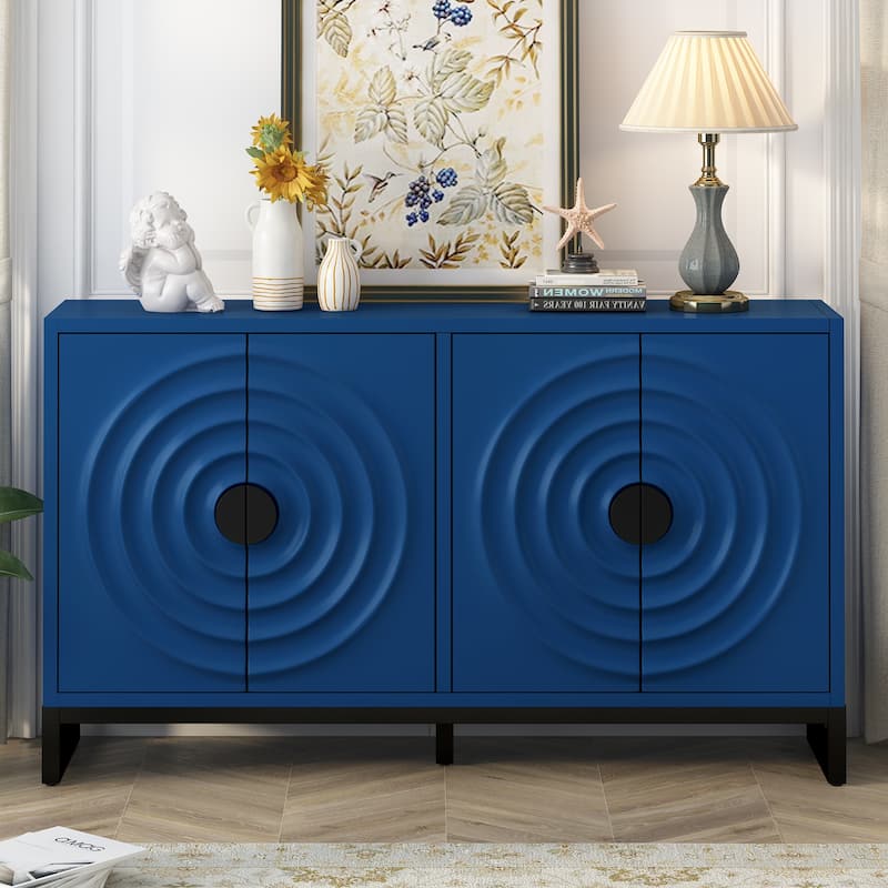 Sideboard with Adjustable Shelves and 4 Doors