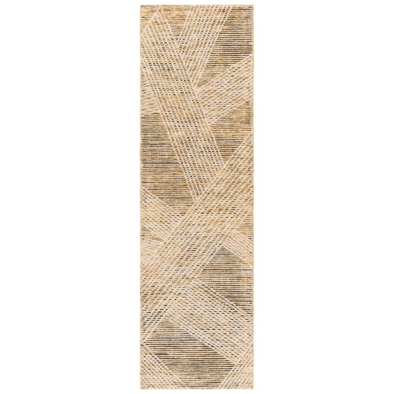 SAFAVIEH Handmade Ebony Landa Wool Rug