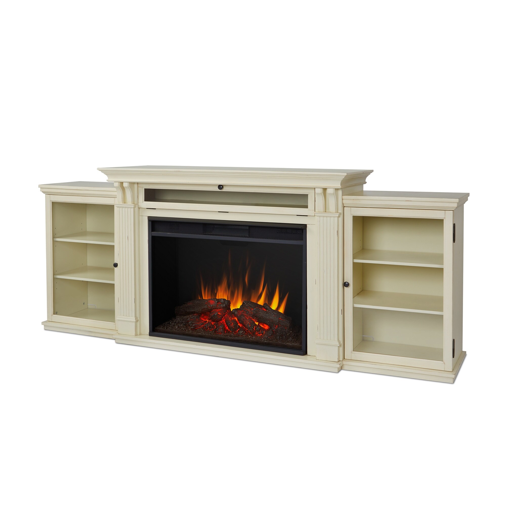 Shop Real Flame 8720e Tracey 5100 Btu Media Console Blower Forced