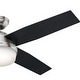 preview thumbnail 2 of 20, Hunter 52" Dempsey Ceiling Fan w/LED Light Kit, Handheld Remote - Contemporary, Transitional