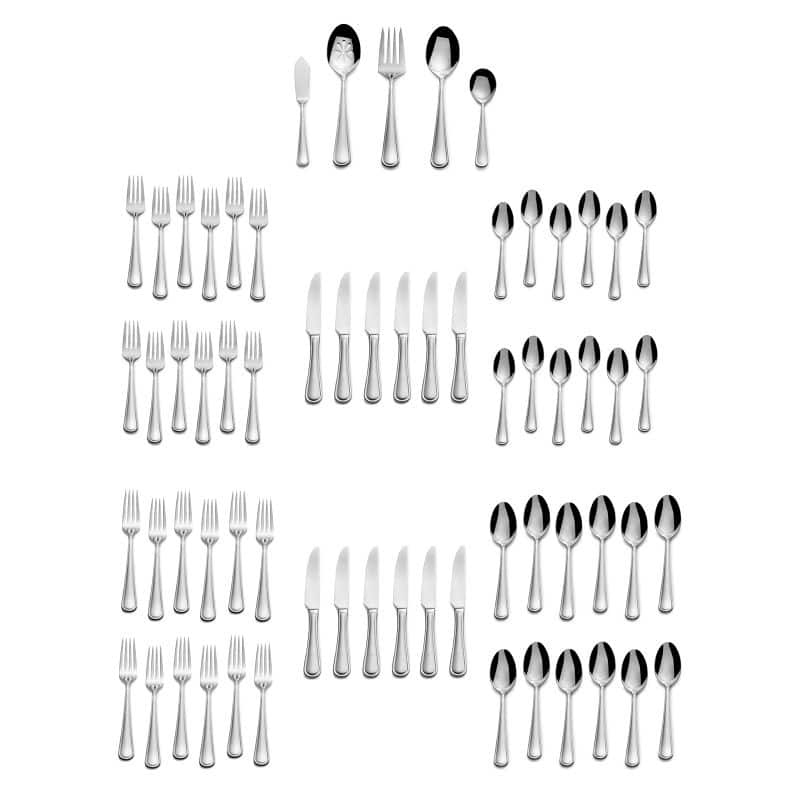 Mikasa Virtuoso Frost 65-Piece Flatware