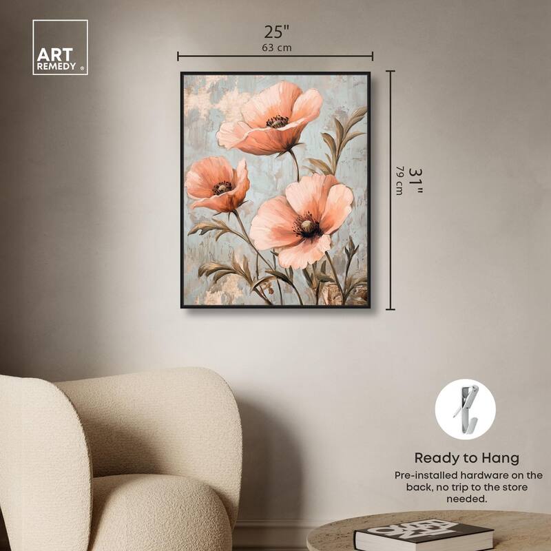 Artistic Blooms Canvas by Art Remedy