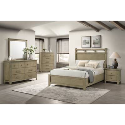 Hazlewood Bedroom Set Vineyard Oak