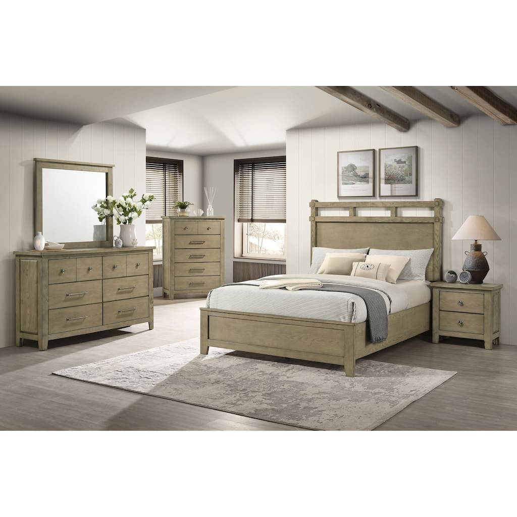 Hazlewood Bedroom Set Vineyard Oak