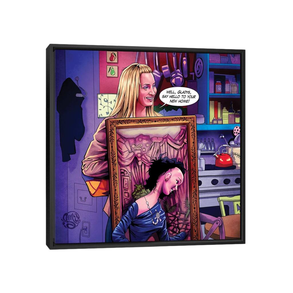 iCanvas "Phoebe And Gladys" by ismaComics Framed Canvas Print