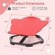 preview thumbnail 26 of 39, Costway Kids Sensory Swivel Chair with Non-Slip Metal Base for - See Details