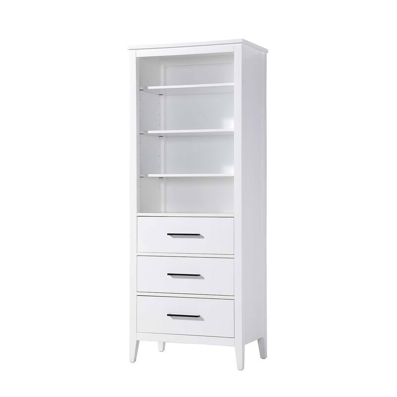 Laura 16-28 Inch Open Shelving Bath Storage Cabinet