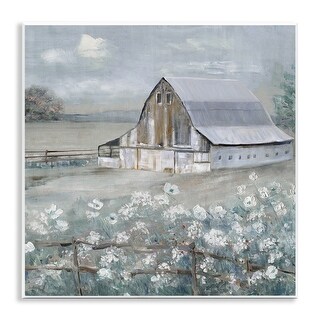 Stupell Blooming Farmhouse Meadow Wall Plaque Art Design By Sally ...