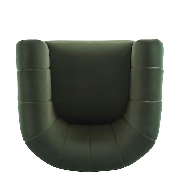 Monroe Indoor Modern Swivel Club Chair by Christopher Knight Home