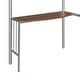 preview thumbnail 8 of 6, Industrial Metal Twin Loft Bunk Bed Steel Frame w/Desk, Twin Loft Bed