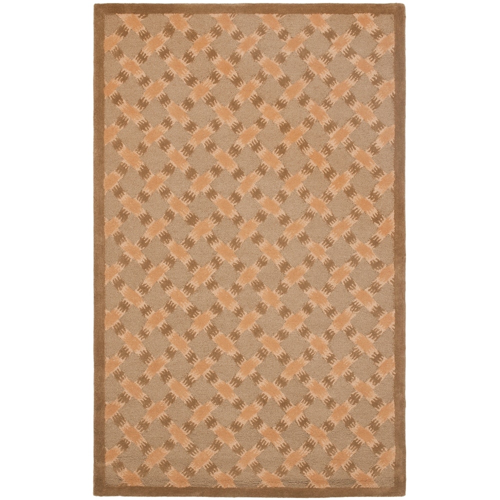 SAFAVIEH Handmade Soho Chelsi Trellis N.Z. Wool Rug