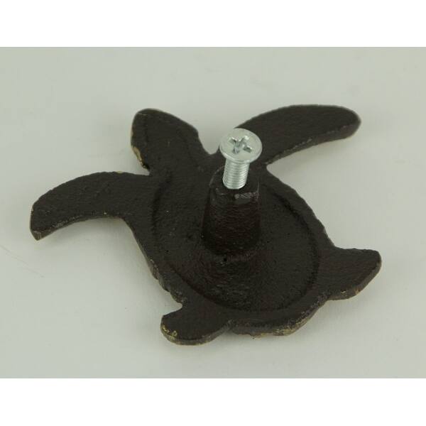 Shop Cast Iron Sea Turtle Handle Drawer Pull Cabinet Knob Beach