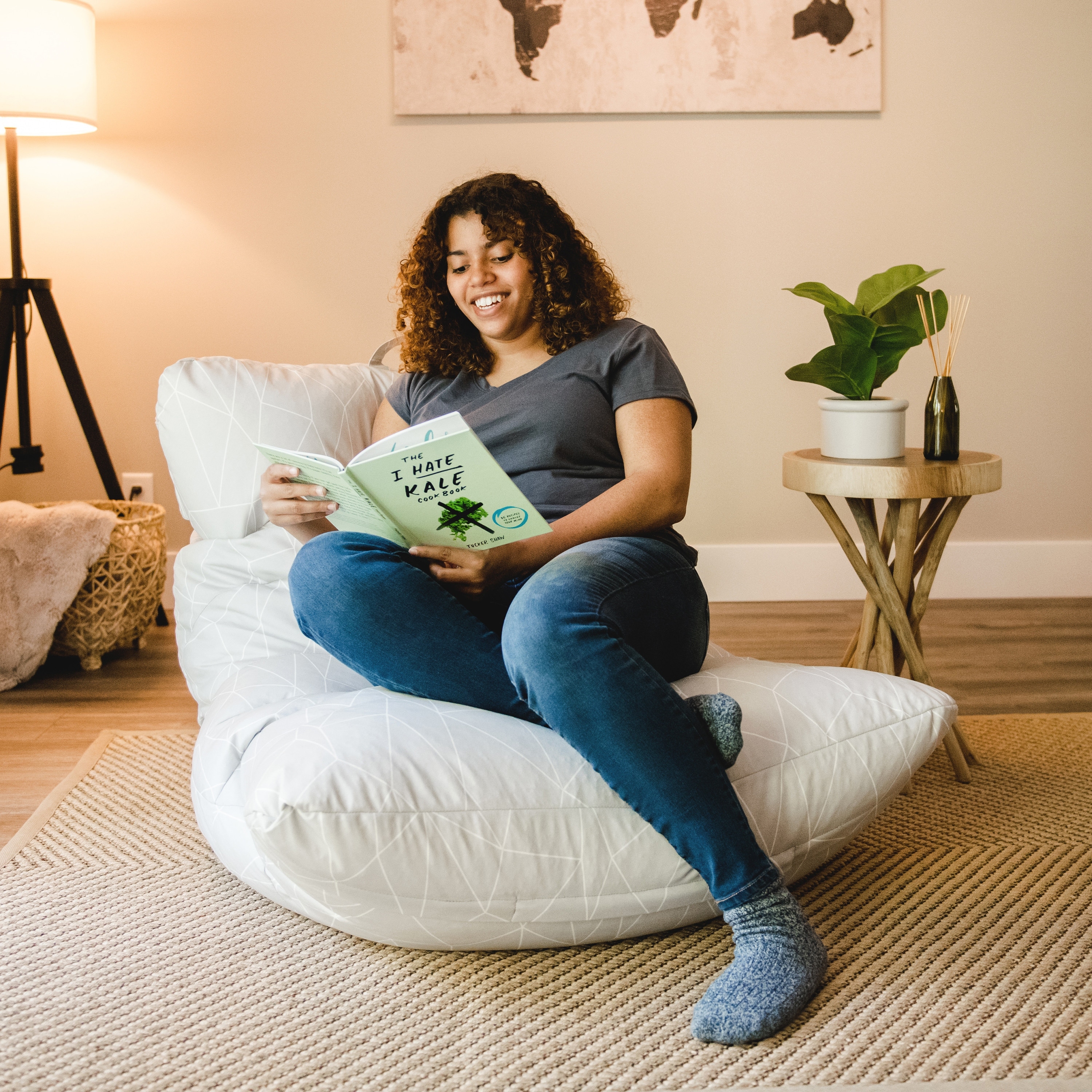 Lazy bag bed sale