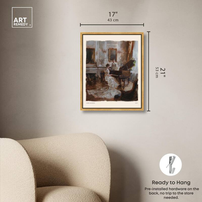 Sense and Sensibility Scene Canvas by Art Remedy