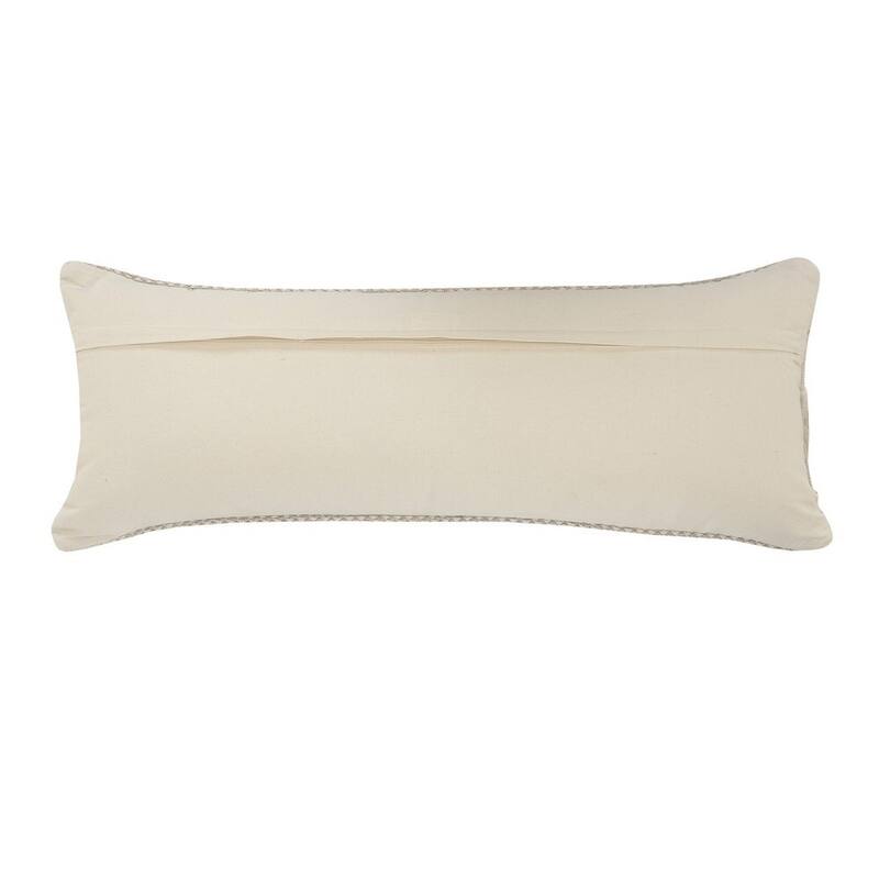 Sevita Willow Fringed Cotton Throw Pillow