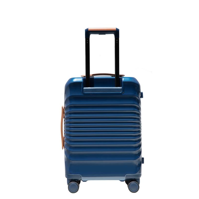 28" Luggage Lightweight Suitcase TSA Lock USB port Expandable Luggage Wheel lock Artificial leather Top handle Spinner Wheels