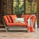preview thumbnail 44 of 48, Cambridge Casual West Lake Convertible Wood Outdoor Sofa Daybed