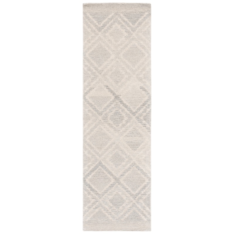 SAFAVIEH Handmade Casablanca Shag Jaione Diamond Trellis Rug