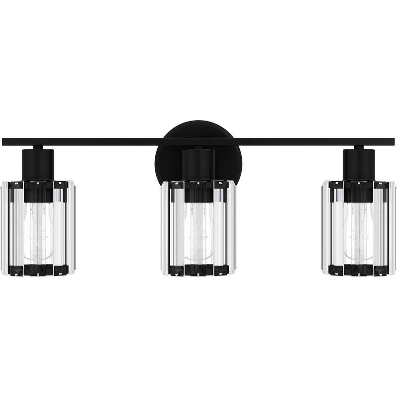 Isla Three Light Bath - Matte Black