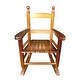 preview thumbnail 3 of 32, Children's rocking oak chair Indoor or Outdoor