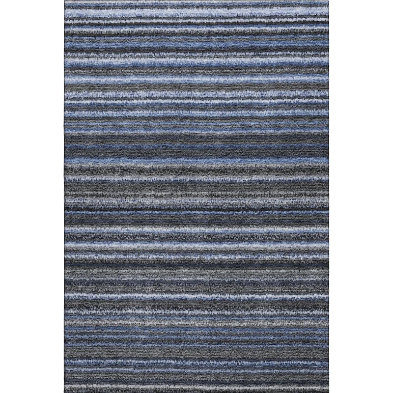 Premium Washable Super Soft Stripe Mayfield Rug