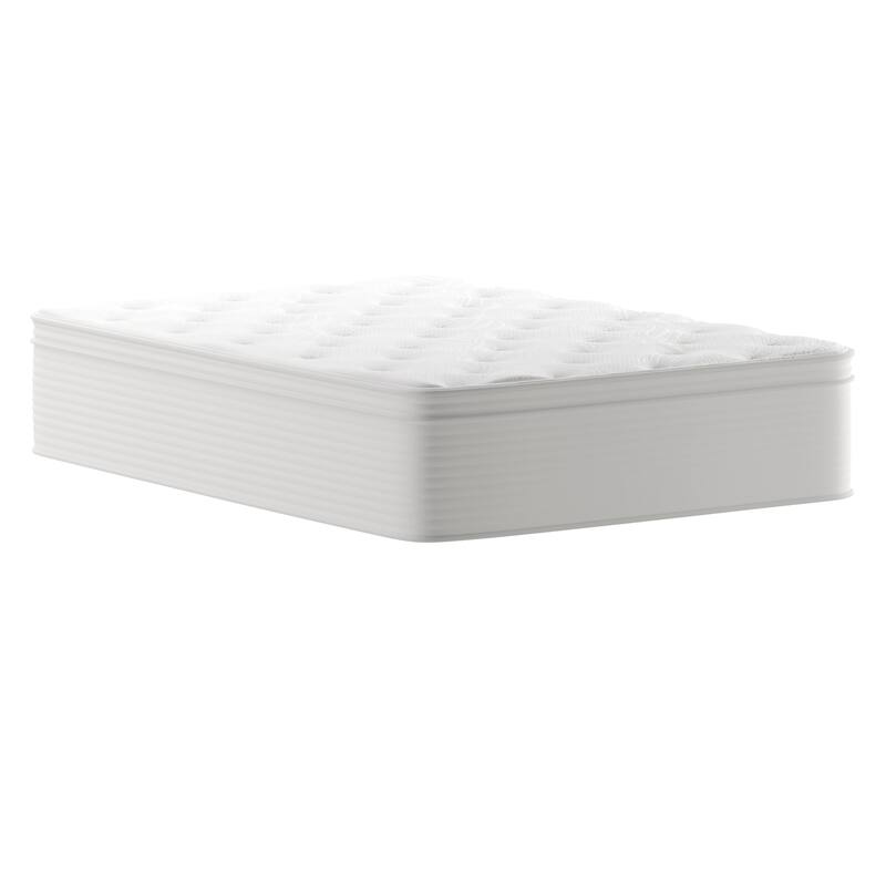 Commercial Memory Foam and Pocket Spring Hybrid Mattress in a Box