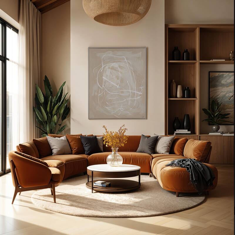 Renwil Naxos 50" H x 40" W Canvas Art