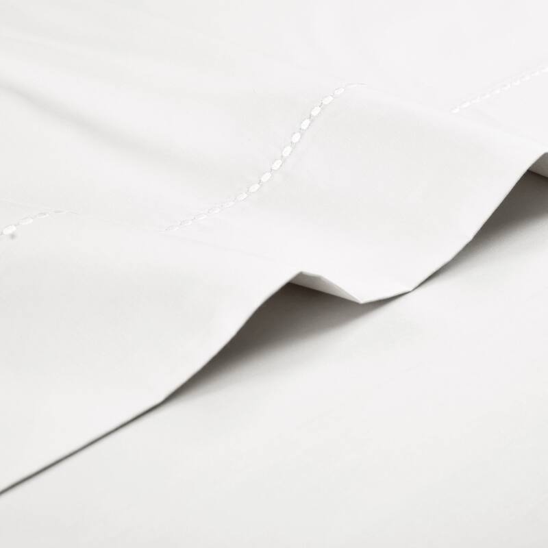 Lush Decor Aria Dots 6 Piece Sateen Cotton Sheet Set