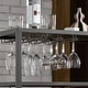preview thumbnail 5 of 16, Metropolitan Mirrored Glass Top Metal Bar Cart by iNSPIRE Q Bold