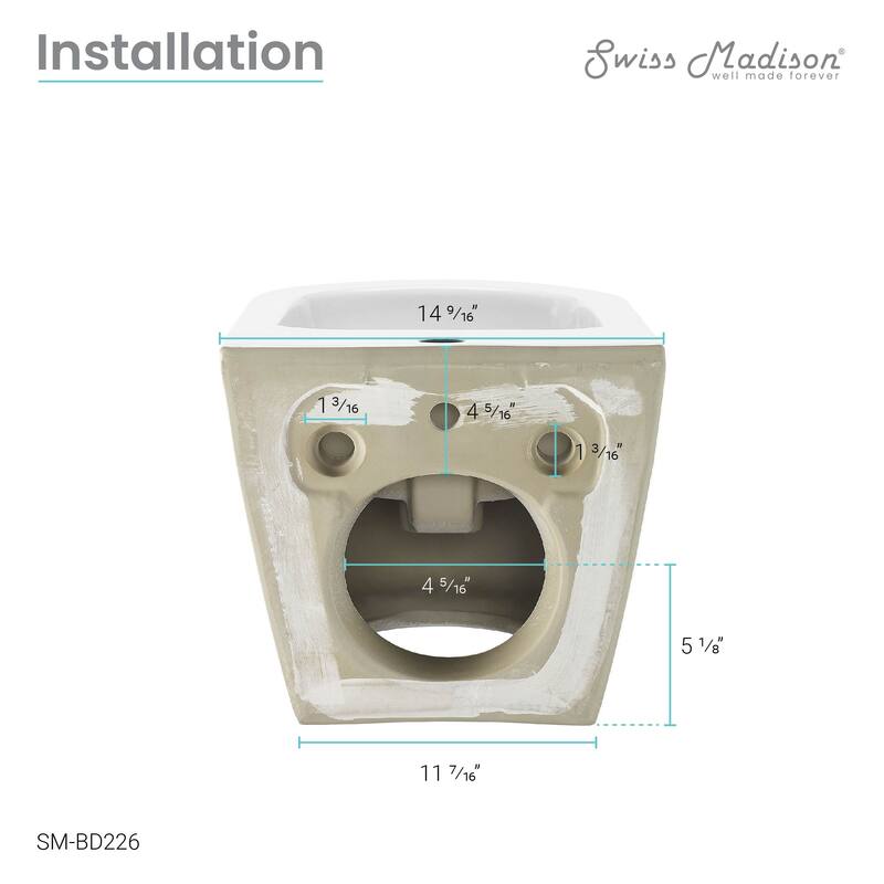 St. Tropez Wall Hung Bidet