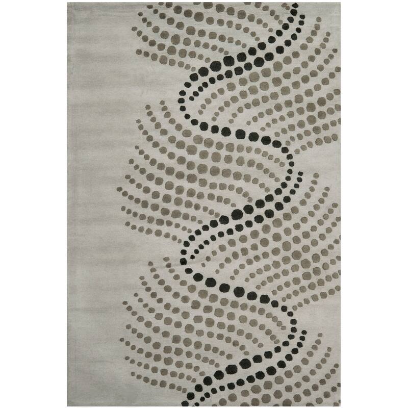 SAFAVIEH Handmade Soho Burghilde Waves N.Z. Wool Rug