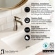 preview thumbnail 8 of 32, Karran Woodburn Single Hole Single Handle Bathroom Faucet with Matching Pop-Up Drain