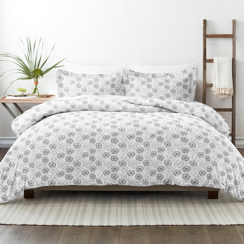 Becky Cameron Oversized 3-piece Printed Duvet Cover Set - Make a Wish - Full - Queen