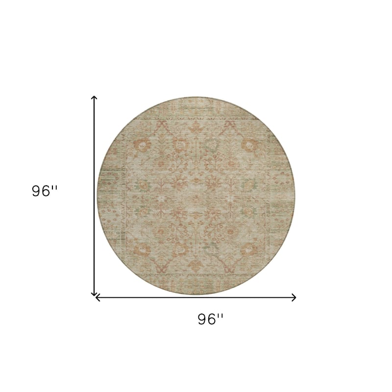 HomeRoots Oriental Traditional Rectangle Outdoor Rug