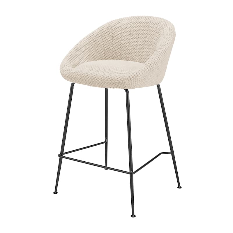 NPD Furniture Watson Counter Stool (Set of 2) - Georgia Cream