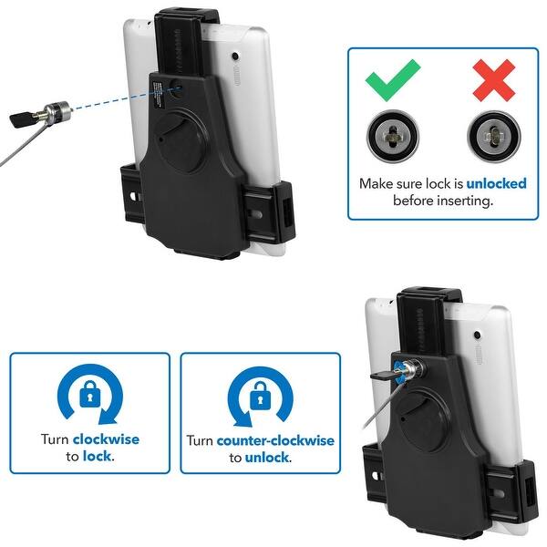 Shop Mount It Secure Universal Tablet Pos Kiosk With Wall Bracket