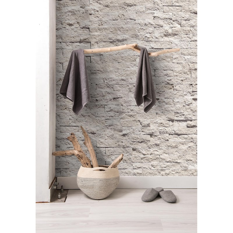 Ivory Travertine 3" x 8" Split Face Tile