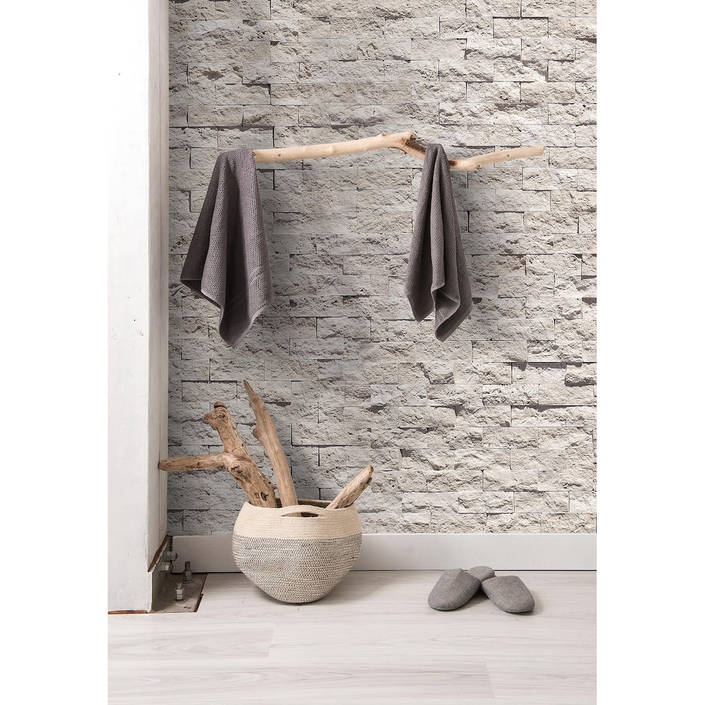 Ivory Travertine 3" x 8" Split Face Tile