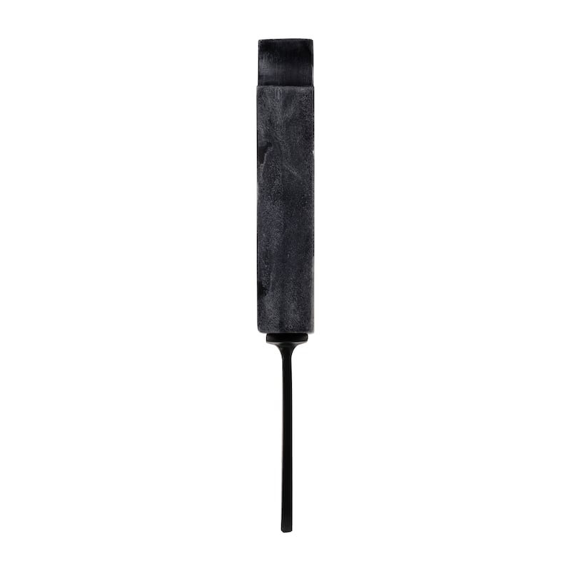 Sagebrook Home Aluminum and Marble Bitten Popsicle Sculpture - 13" x 3" x 2"