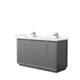Option Dark Gray, Bronze Trim, Giotto Quartz Top