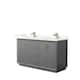 Option Dark Gray, Bronze Trim, Giotto Quartz Top