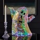 preview thumbnail 1 of 3, Prismatic Iridescent Spooky Ghost II 16", LED lights - N/A