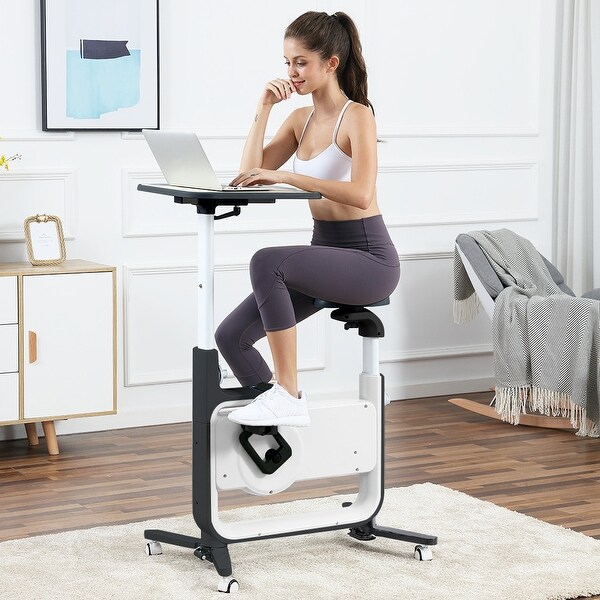 Laptop on sale exercise bike