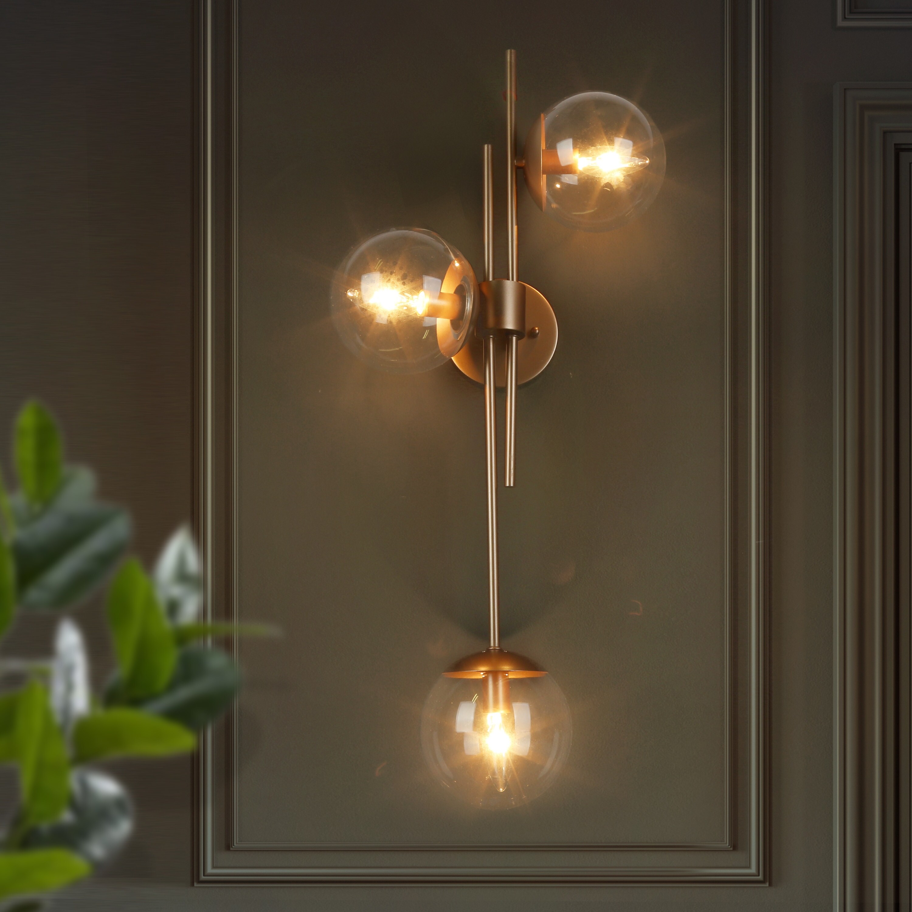 Chandelier wall shop sconce