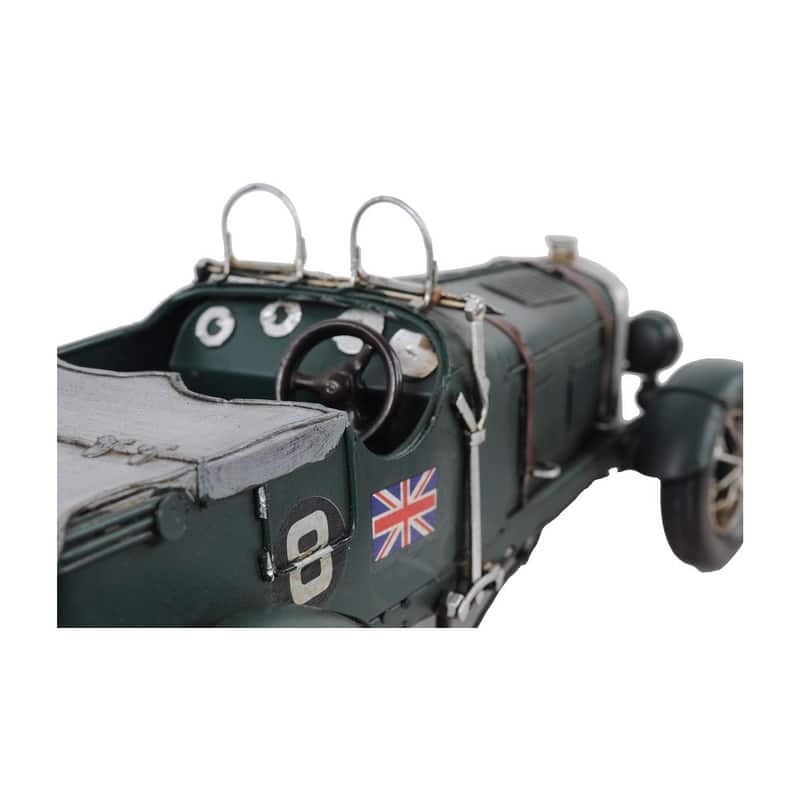 c1930 Bently Blower British Race Car Model Sculpture