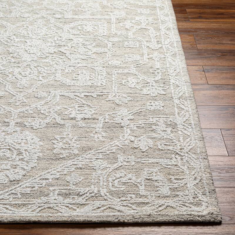 Livabliss Shabby Chic Piazza Medallion Area Rug