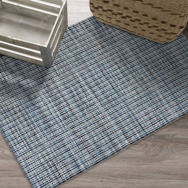 Sevita Woven Striped Jute Blend Indoor Area Rug